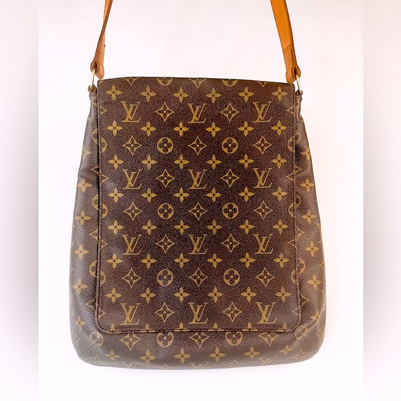 Large Louis Vuitton Musette Salsa GM Canvas shoulder bag - Picture 3 of 11